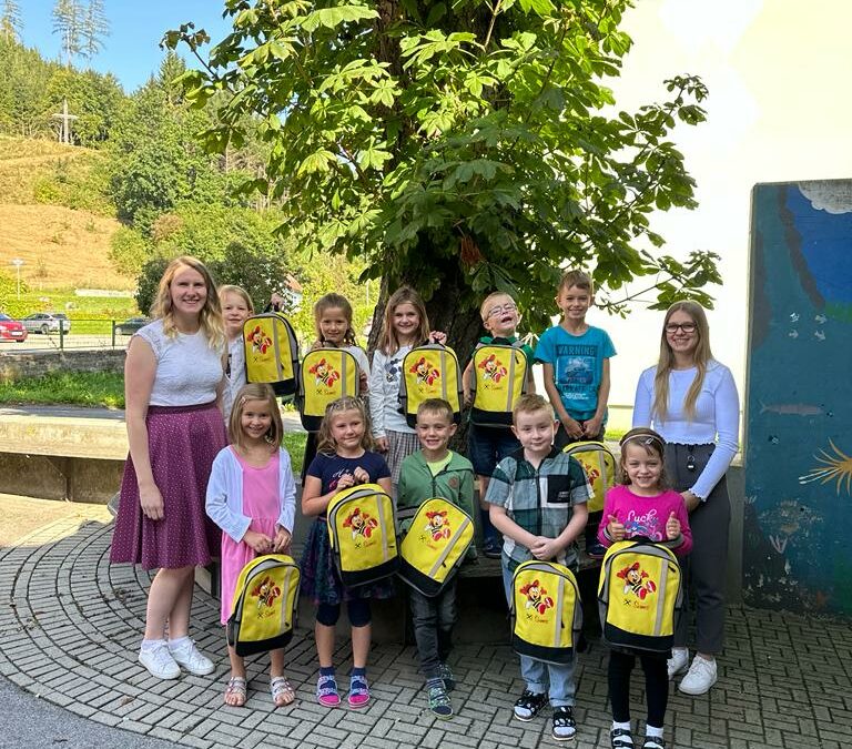 Un­sere SchulanfängerInnen